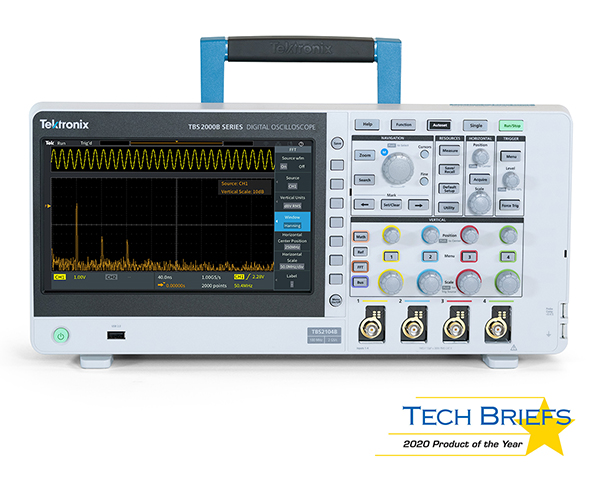 泰克Tektronix TBS2104B数字存储示波器带宽100MHz四通道3年维保